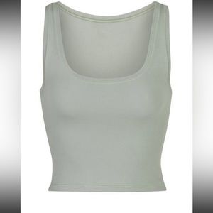 SKIMS // Cotton Jersey Tank // Color Mineral // Size S